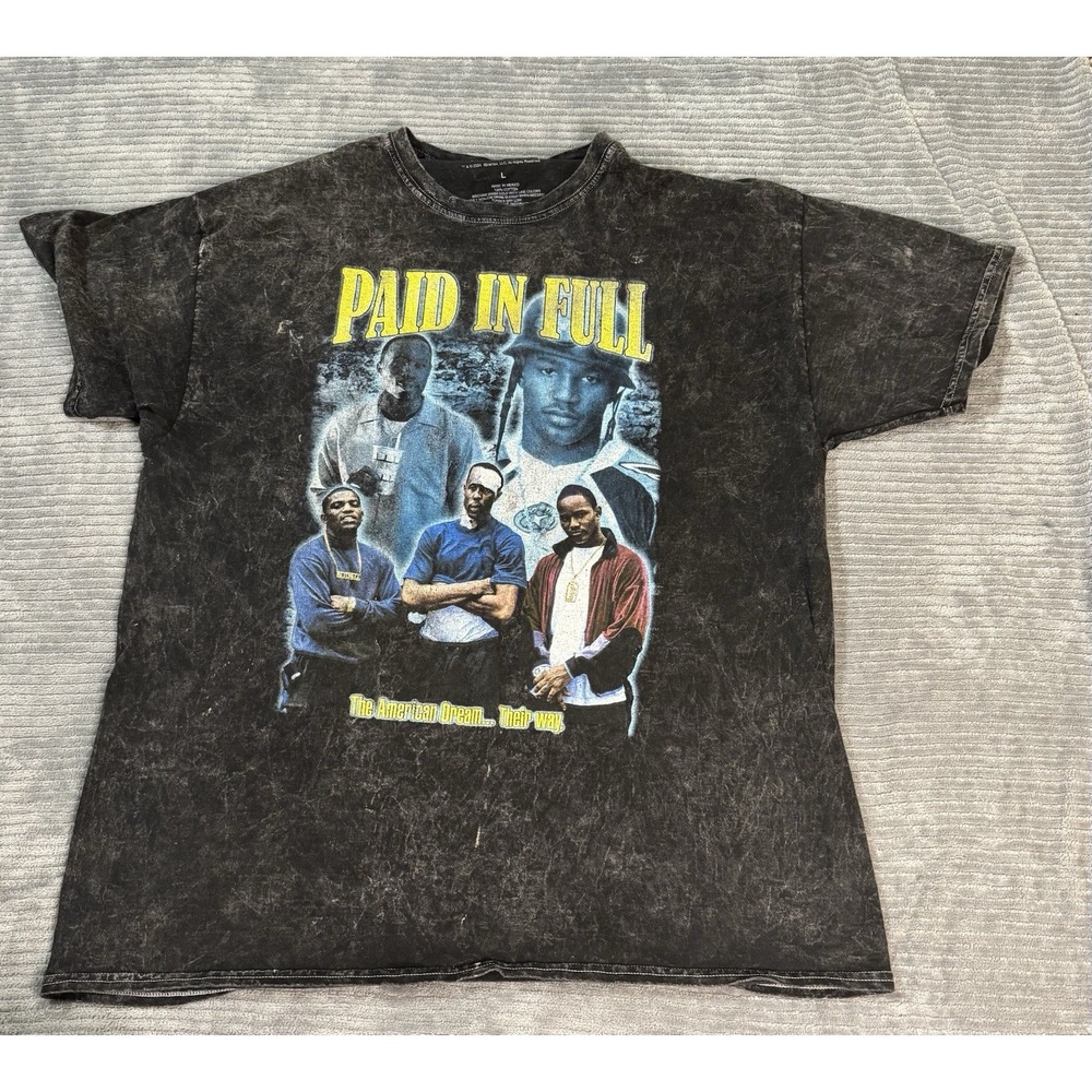 Exclusive) Paid In Full Movie 90s Style Size‎ Large